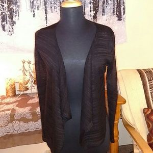 Candie's Black Sweater Shrug